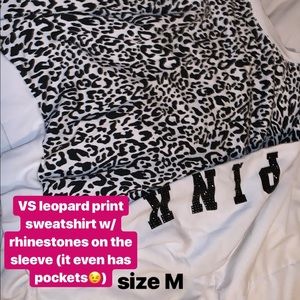 Leopard print sweatshirt from VS